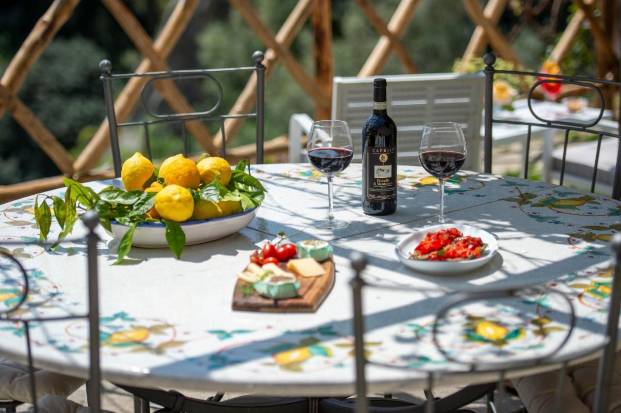 Villa Briganti Seaview Terrace Positano Zewnętrze zdjęcie