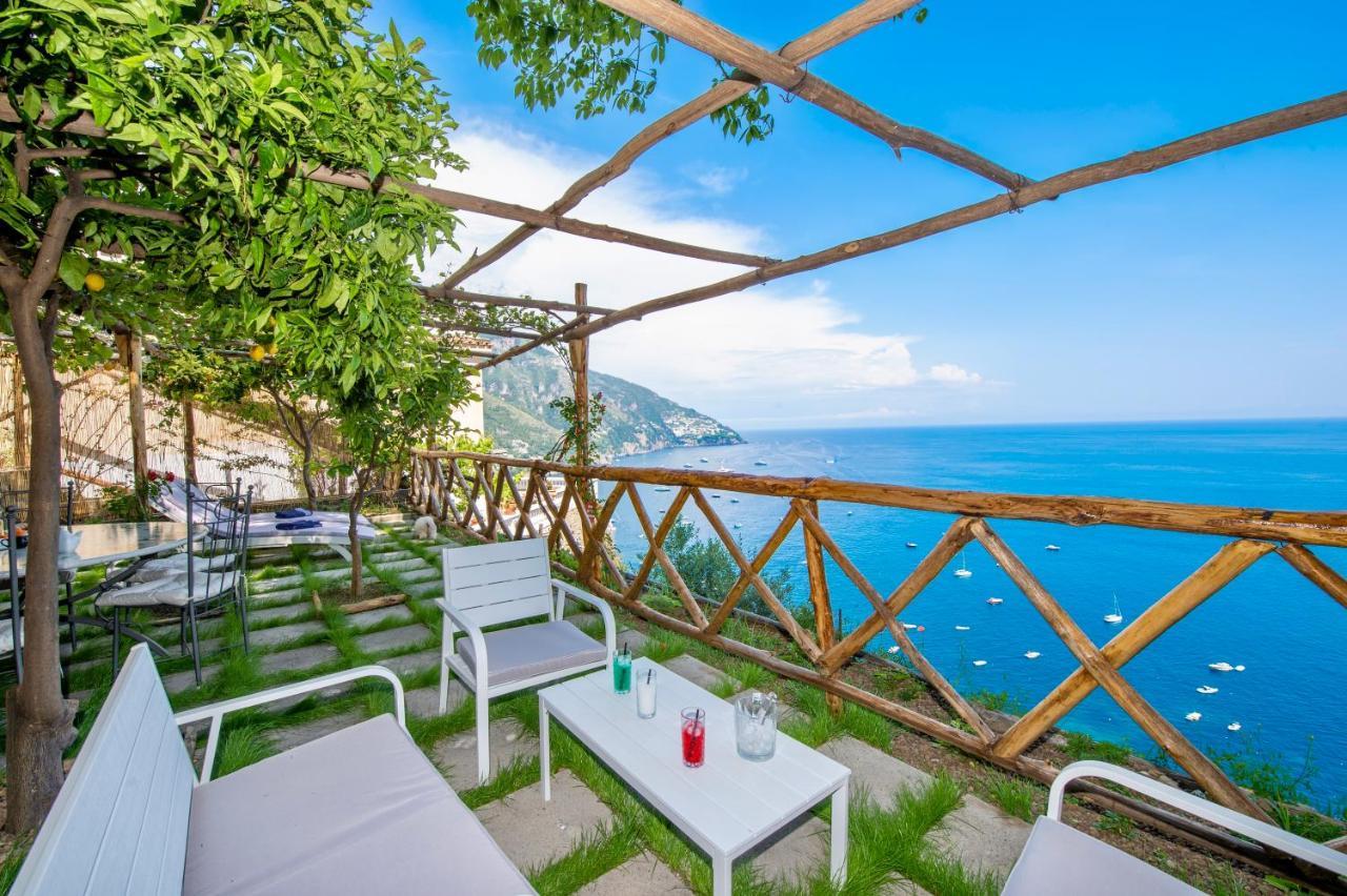 Villa Briganti Seaview Terrace Positano Zewnętrze zdjęcie